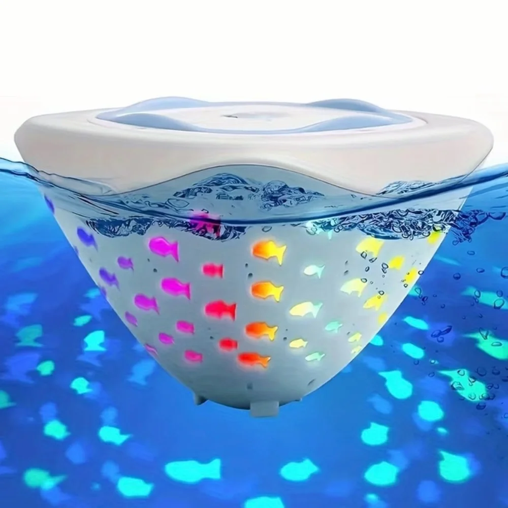 NIB Fish World Water LED Lightshow for Bathtub/ Pool